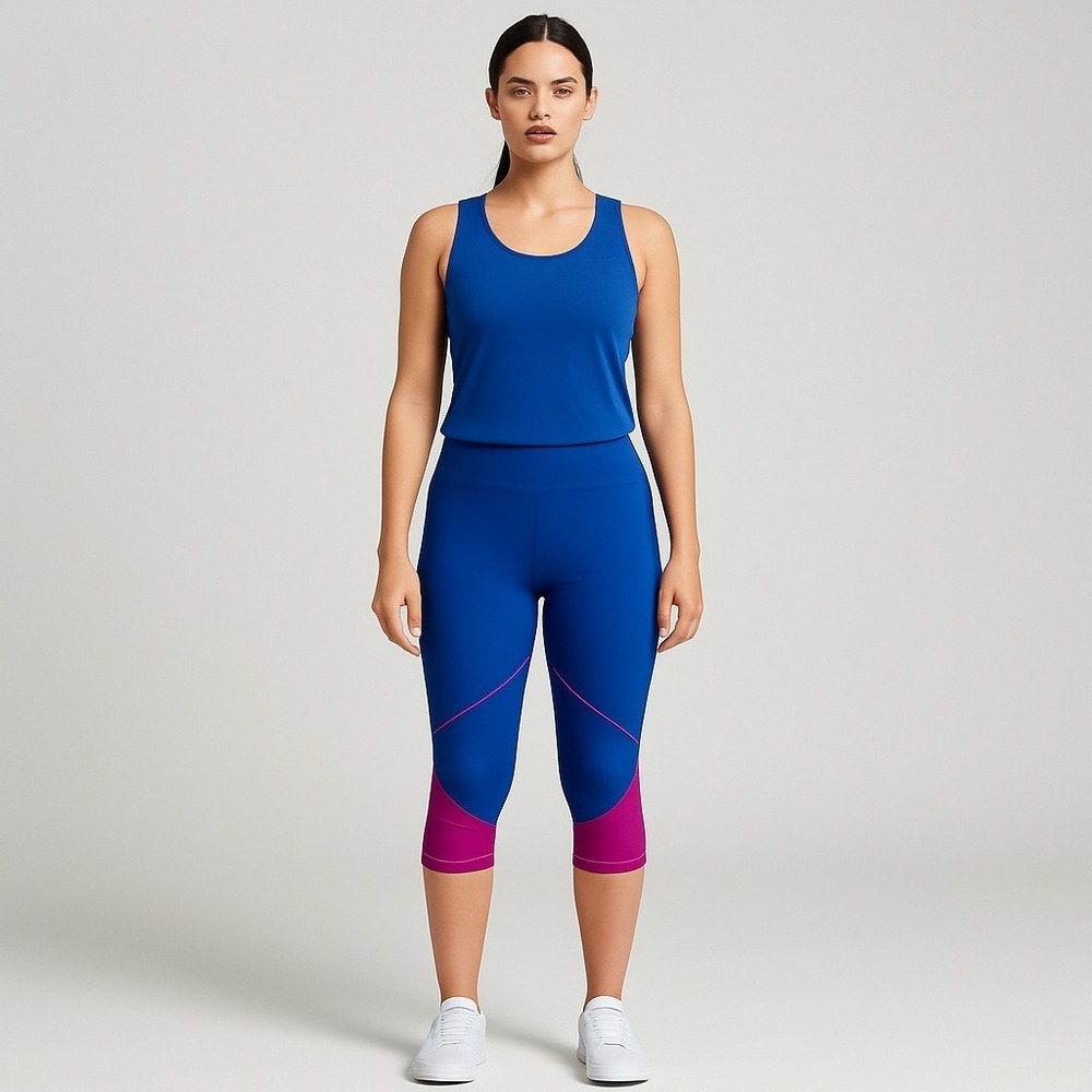 Champion Women Athletic‎ Leggings Capris Cropped Athletic Fitness Size M